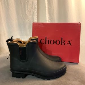 CHOOKA waterproof PLUSH CHELSEA rainboot